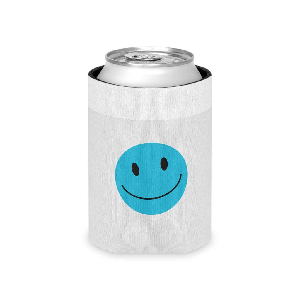 Blank White Can Cooler - Slim Foam Koozie for Cans
