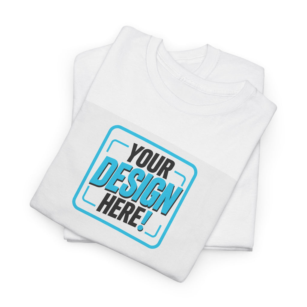 Unisex Heavy Cotton Tee | Fabric weight 180 g/m²