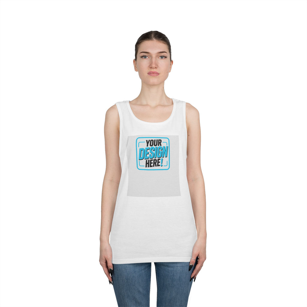 Unisex Heavy Cotton Tank Top | Fabric weight 153 g/m²