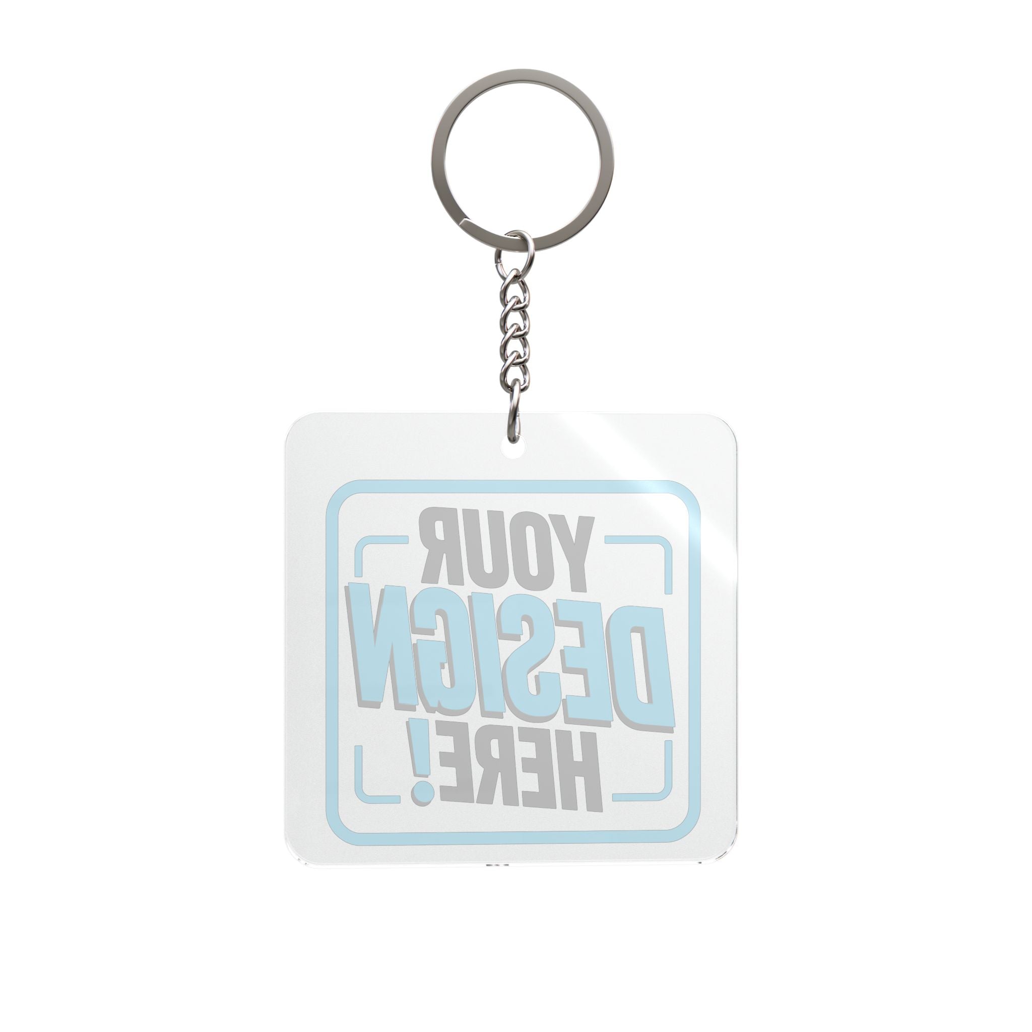 Square Keychain