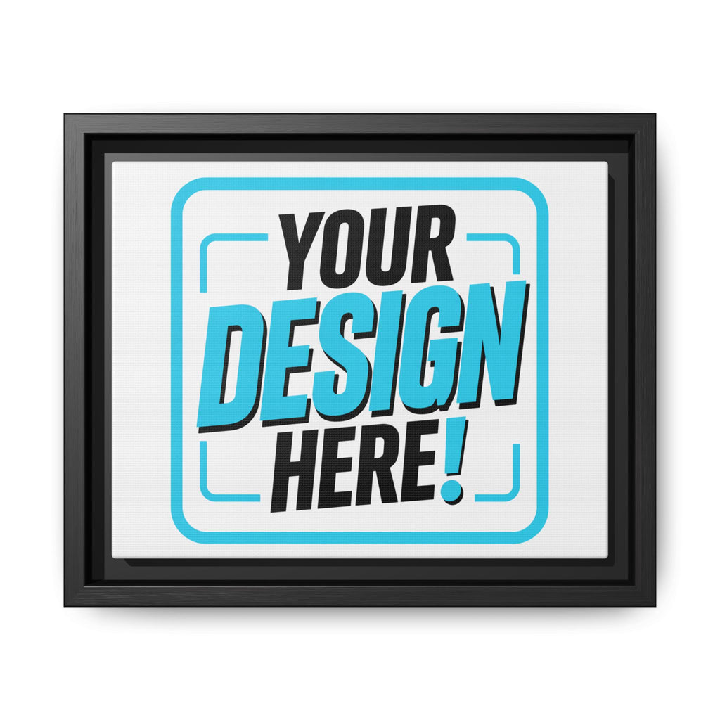 Framed Matte Canvas Wall Art