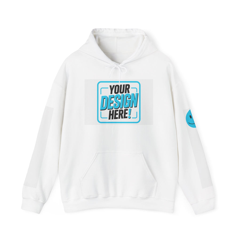 Classic Custom Hoodie – Personalized Front & Sleeve Print