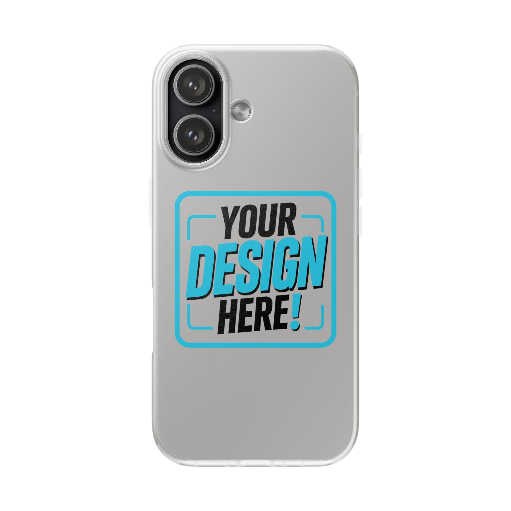 Clear Flexi Phone Case — Slim Transparent Protective Cover