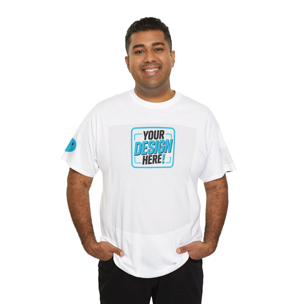 Unisex Heavy Cotton Tee | Fabric weight 180 g/m²