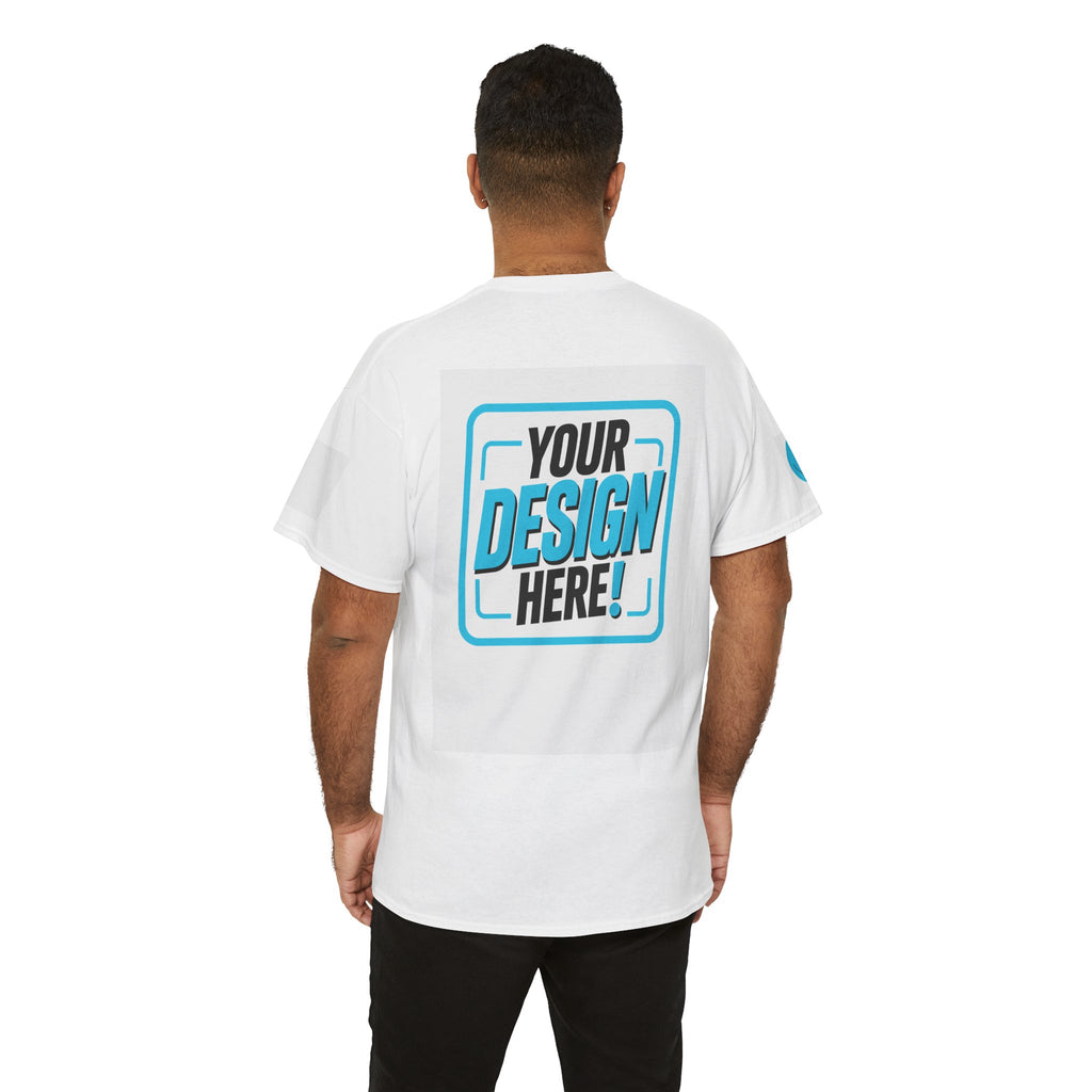 Unisex Heavy Cotton Tee | Fabric weight 180 g/m²