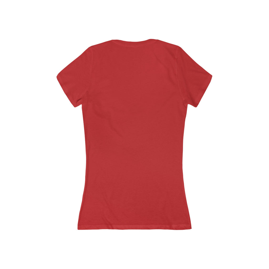 Women's Deep V-Neck Tee