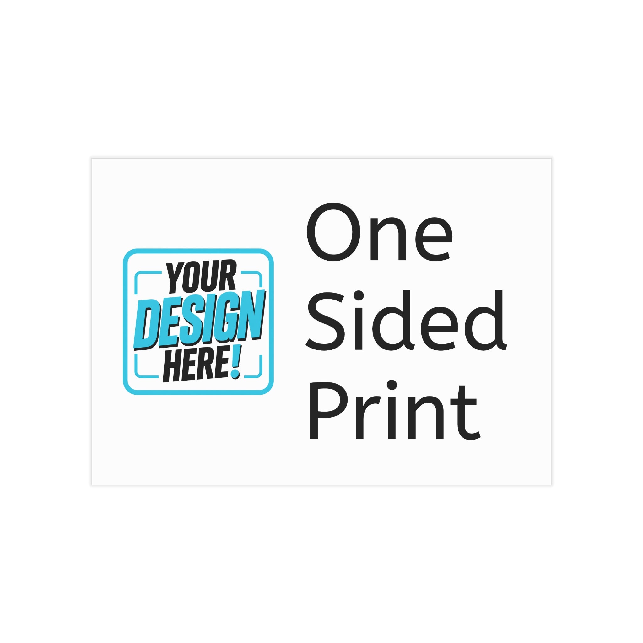 Flyer - One Side Print