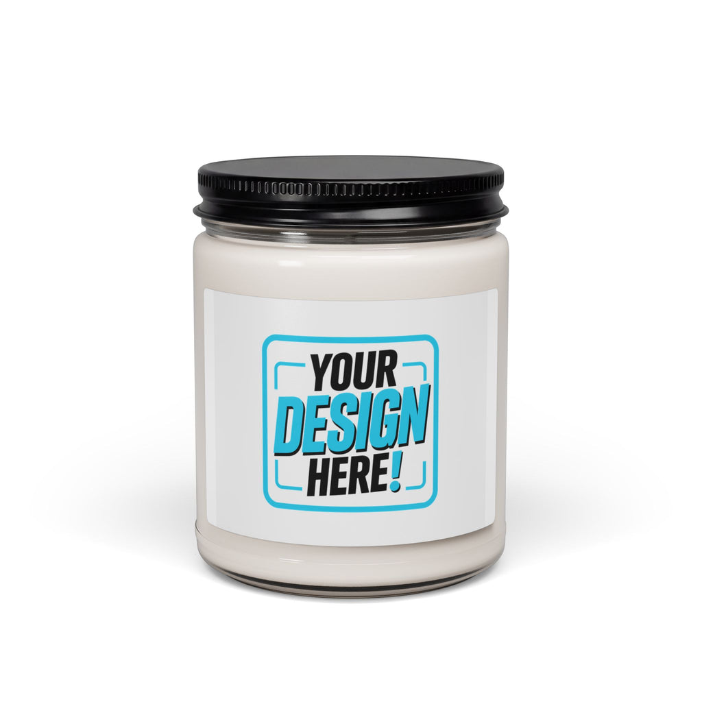 9oz Scented Soy Candle — Modern K Logo Aromatic Jar