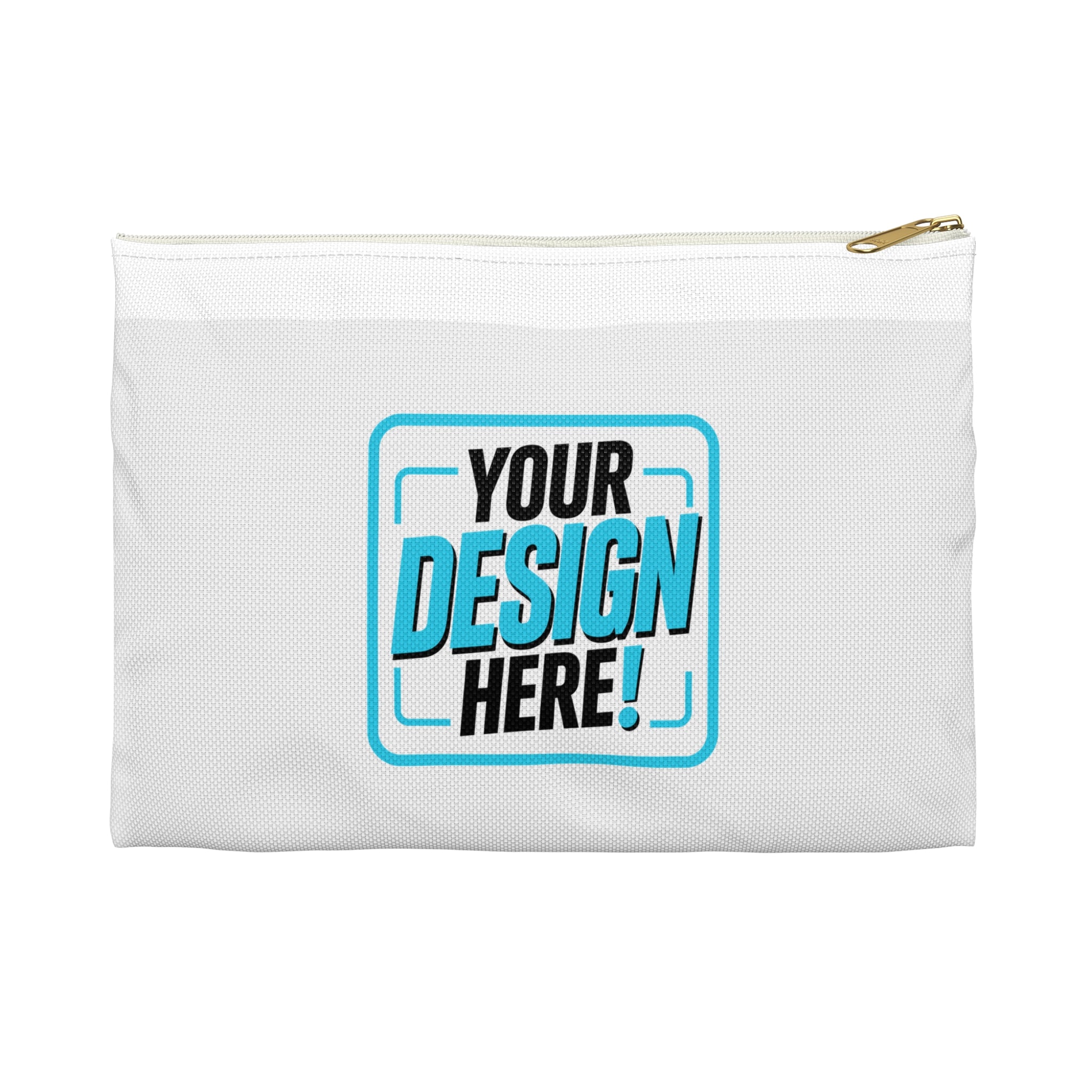 Accessory Pouch — Zipper Cosmetic & Tech Organizer