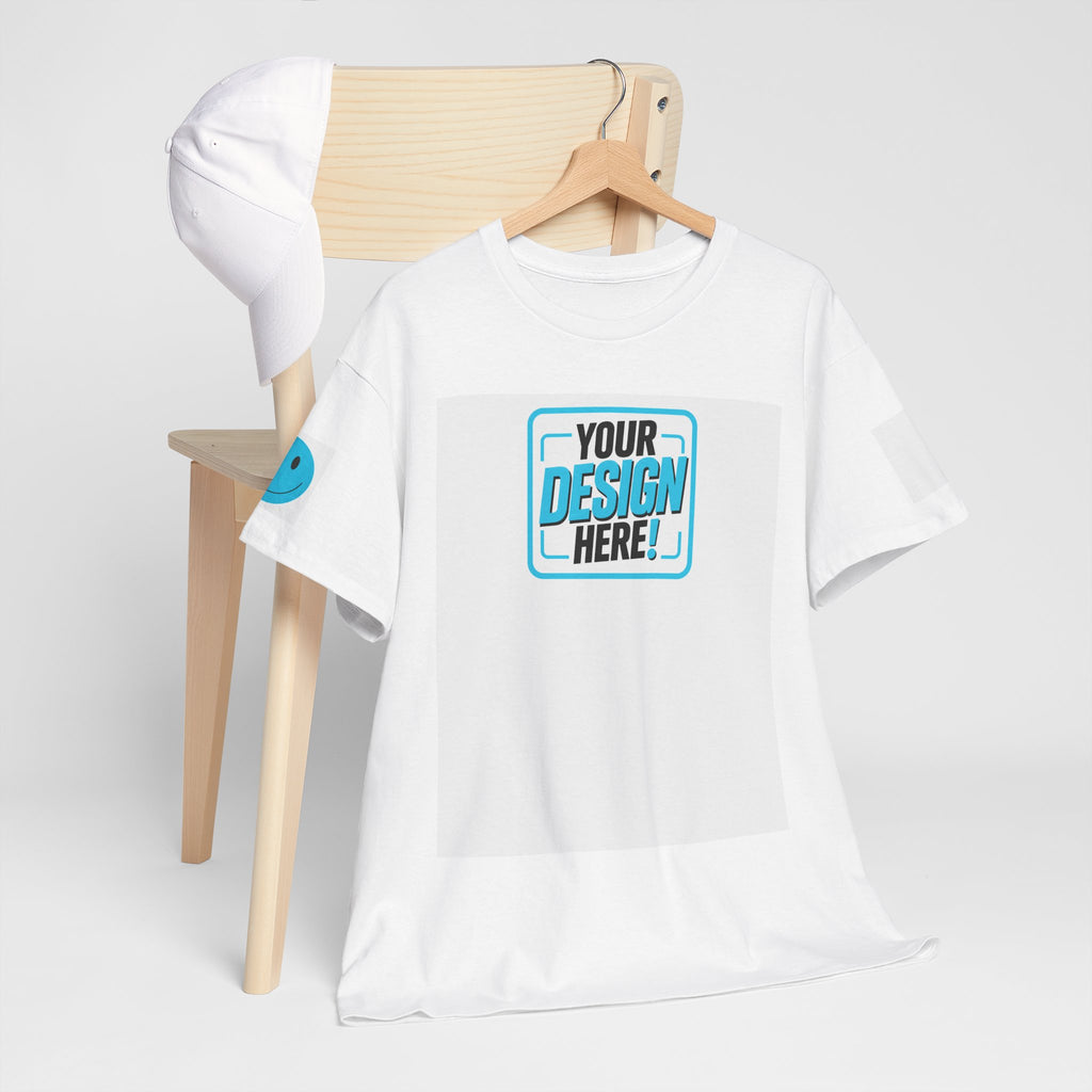 Unisex Heavy Cotton Tee | Fabric weight 180 g/m²