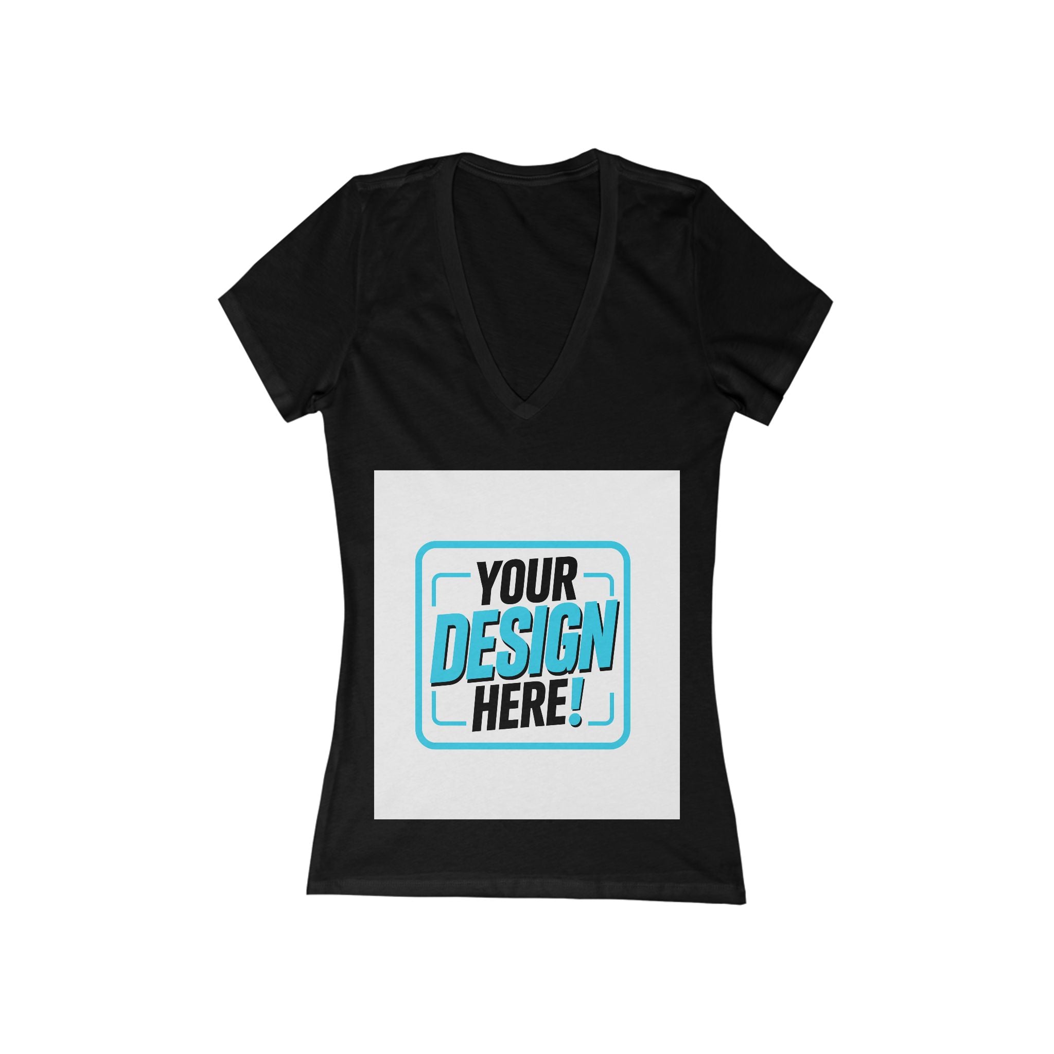 Women's Deep V-Neck Tee