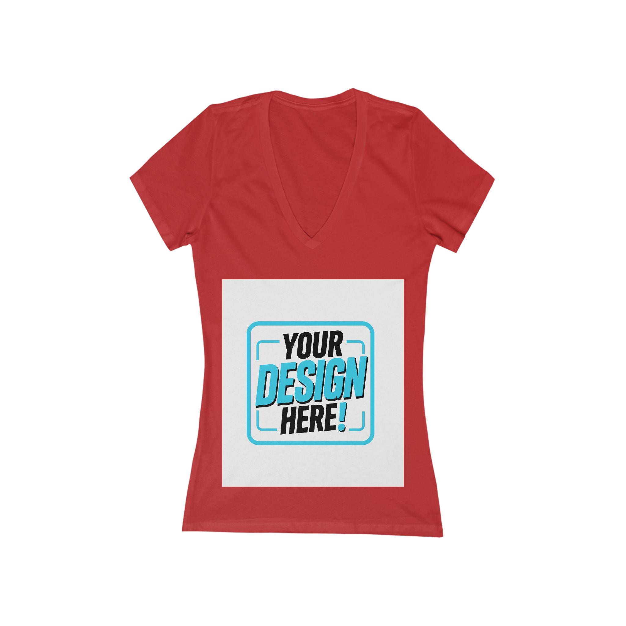 Women's Deep V-Neck Tee