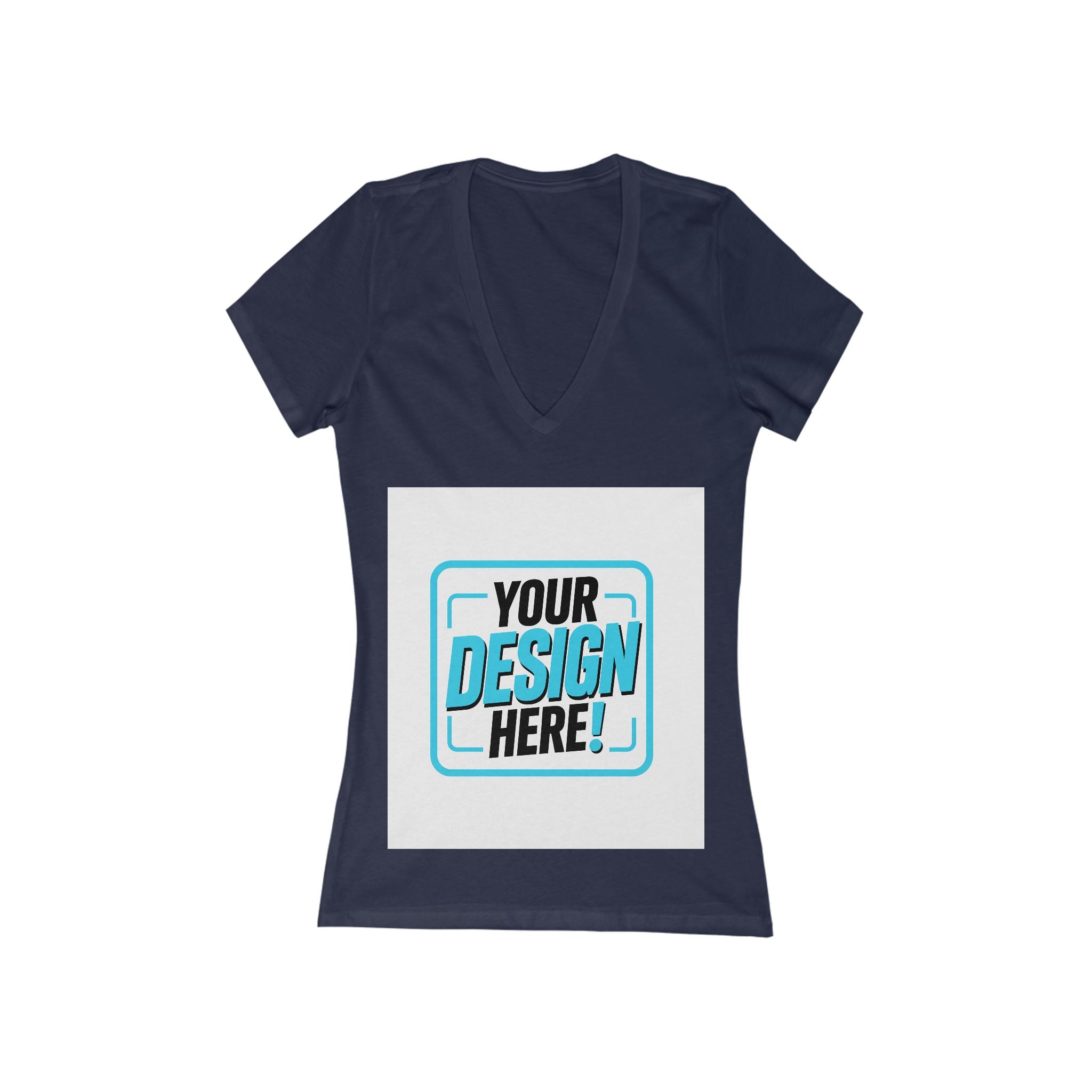 Women's Deep V-Neck Tee