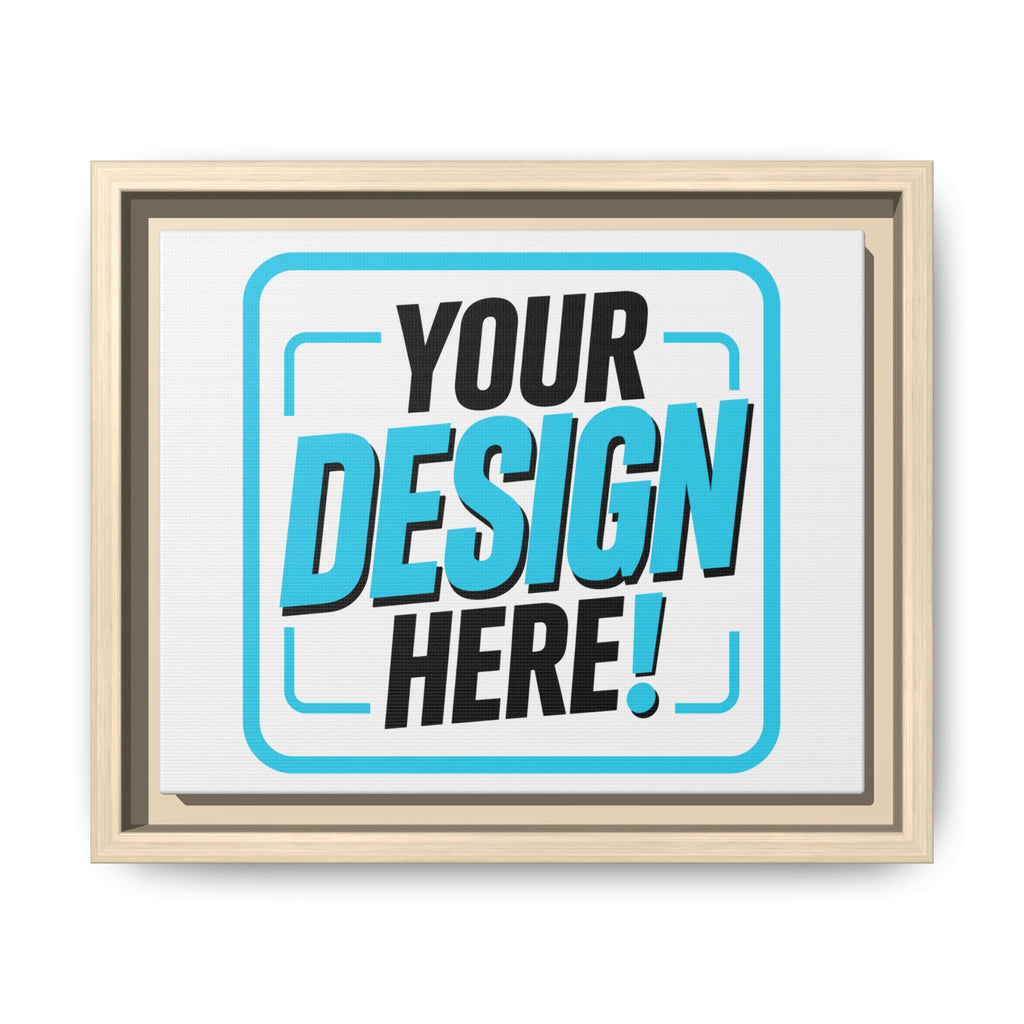 Framed Matte Canvas Wall Art