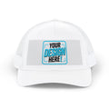 White Trucker Snapback Cap
