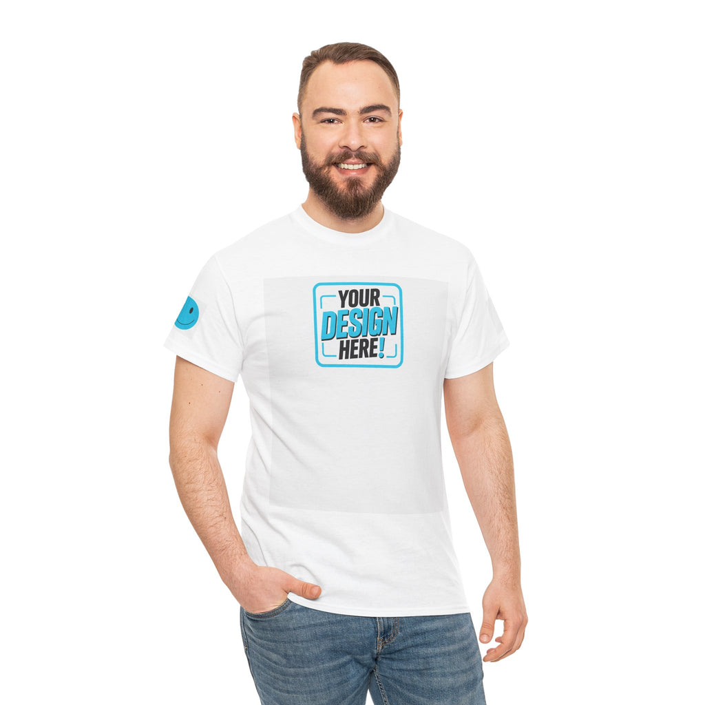 Unisex Heavy Cotton Tee | Fabric weight 180 g/m²