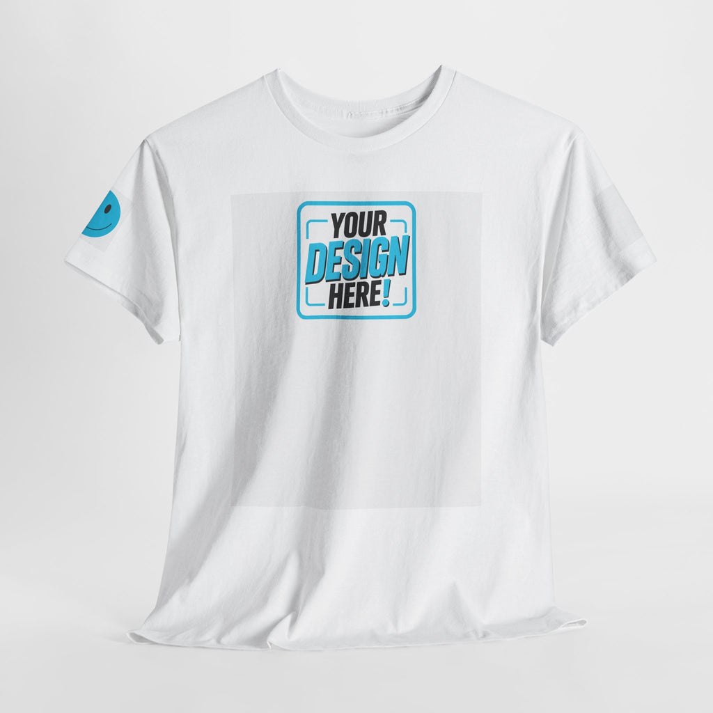 Unisex Heavy Cotton Tee | Fabric weight 180 g/m²