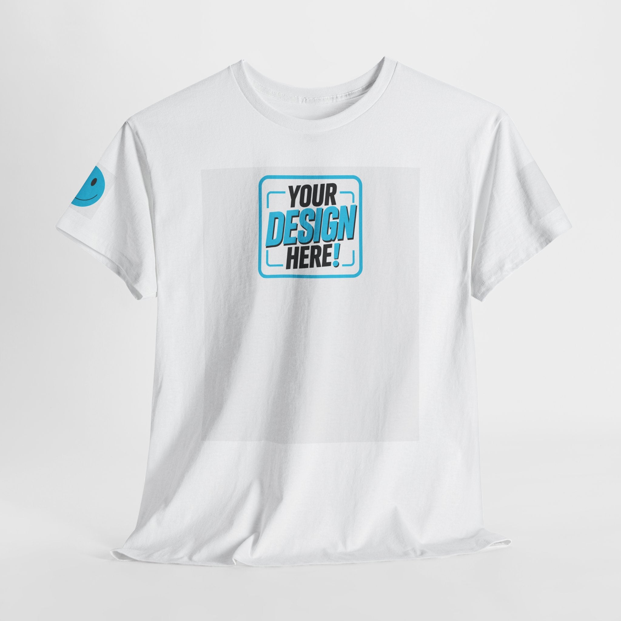 Unisex Heavy Cotton Tee | Fabric weight 180 g/m²