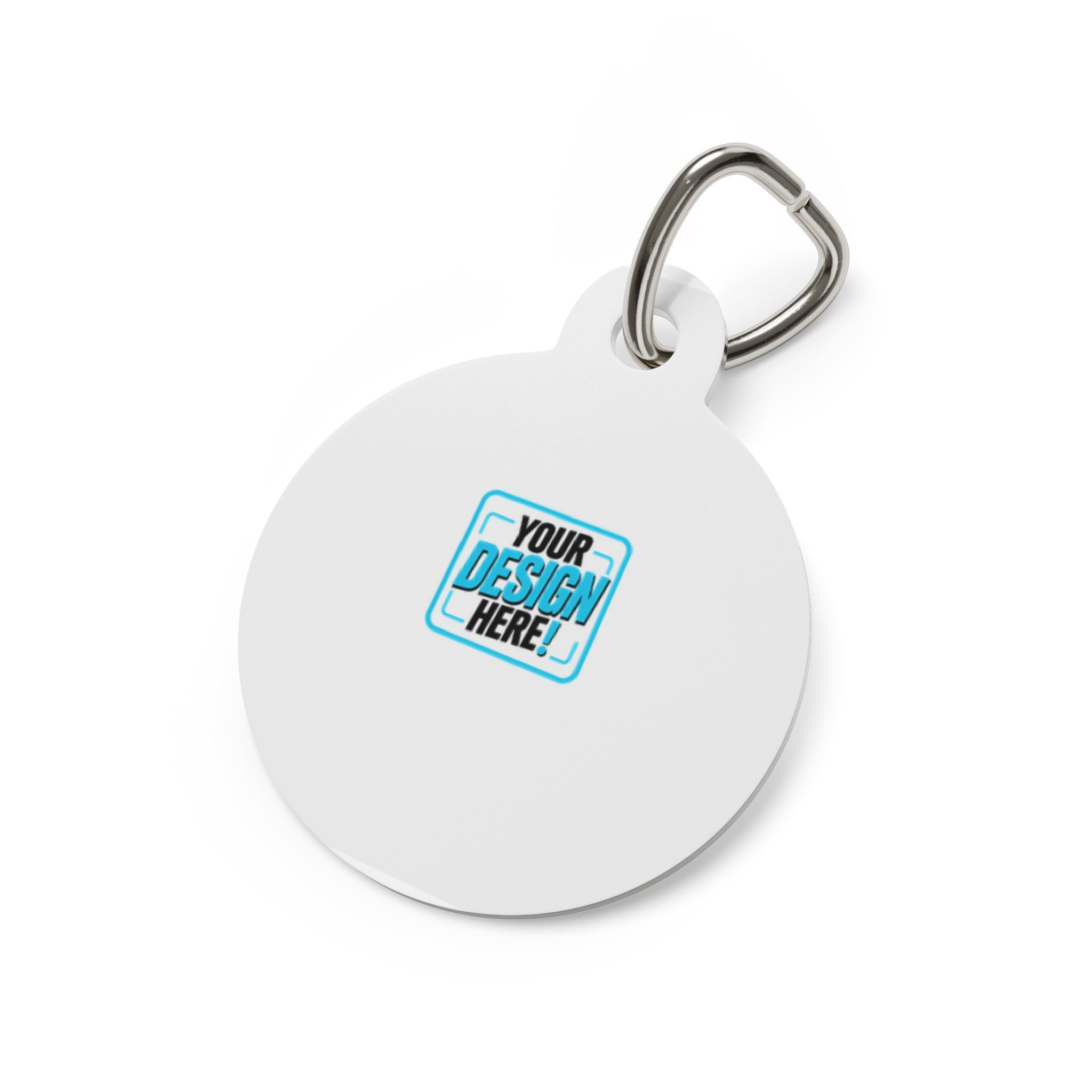 Bone-Shaped Pet Tag — Engraved ID Tag for Dogs & Cats