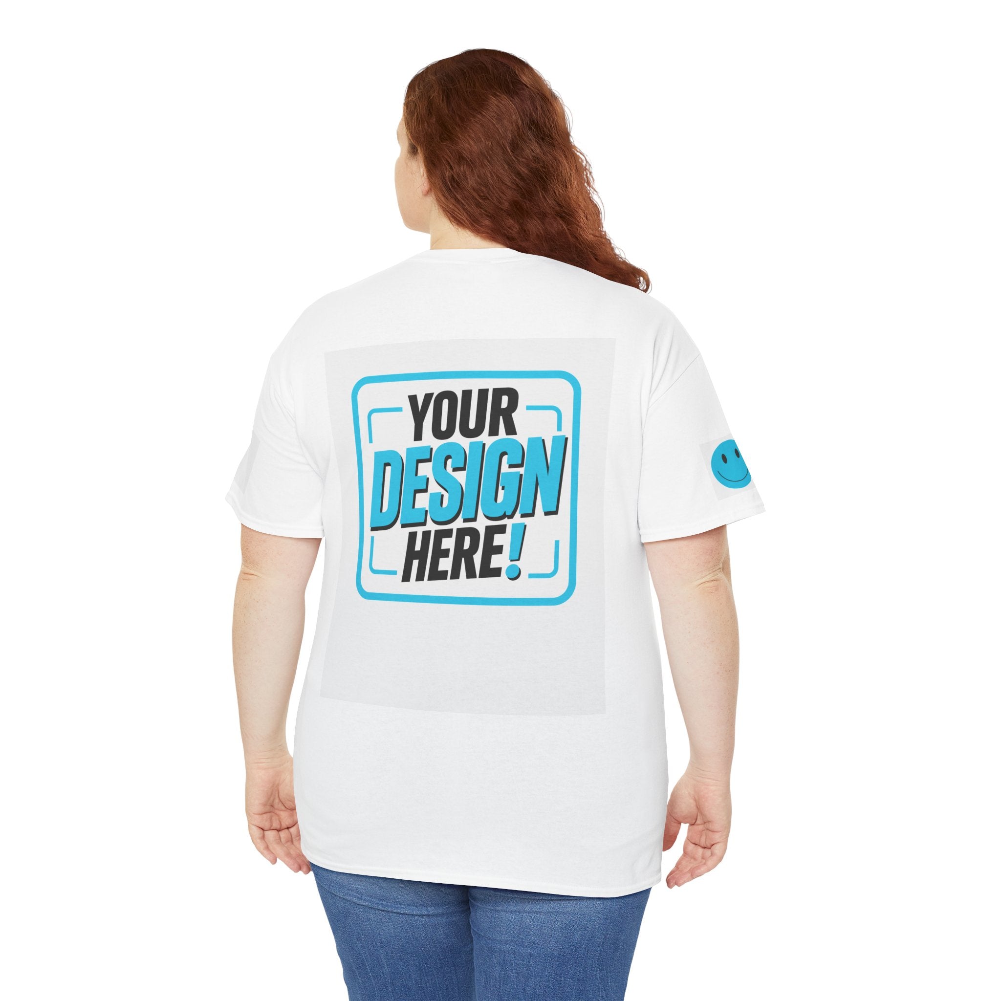 Unisex Heavy Cotton Tee | Fabric weight 180 g/m²