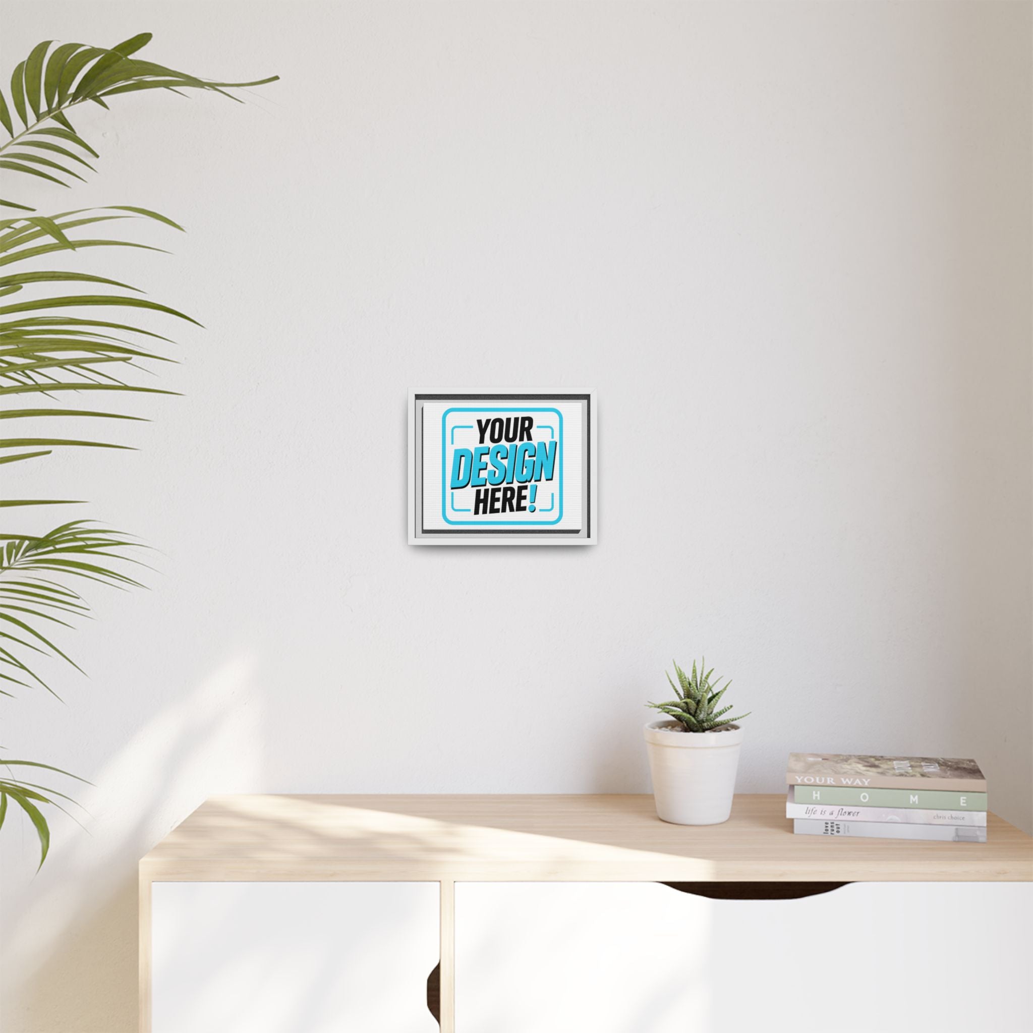 Framed Matte Canvas Wall Art