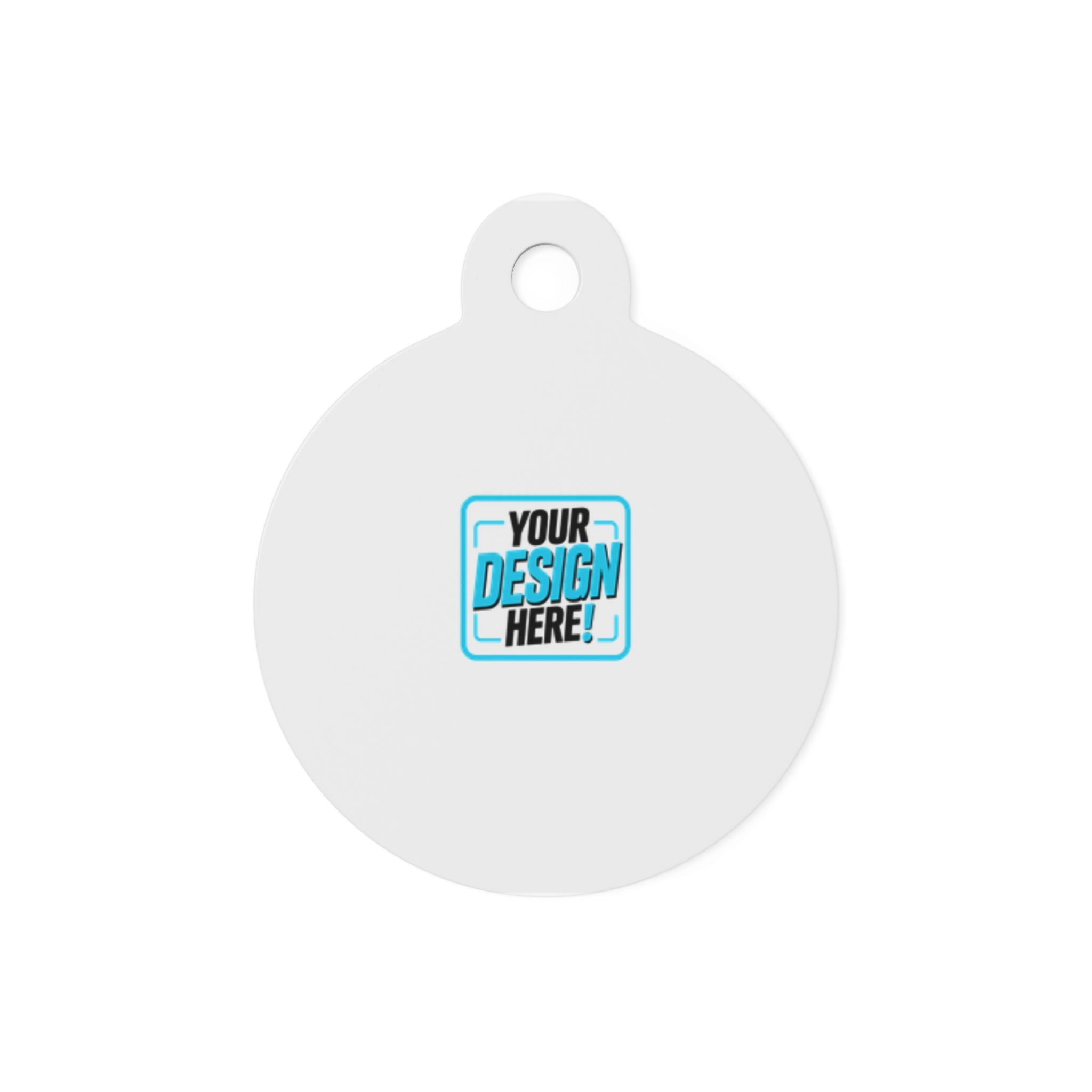 Bone-Shaped Pet Tag — Engraved ID Tag for Dogs & Cats