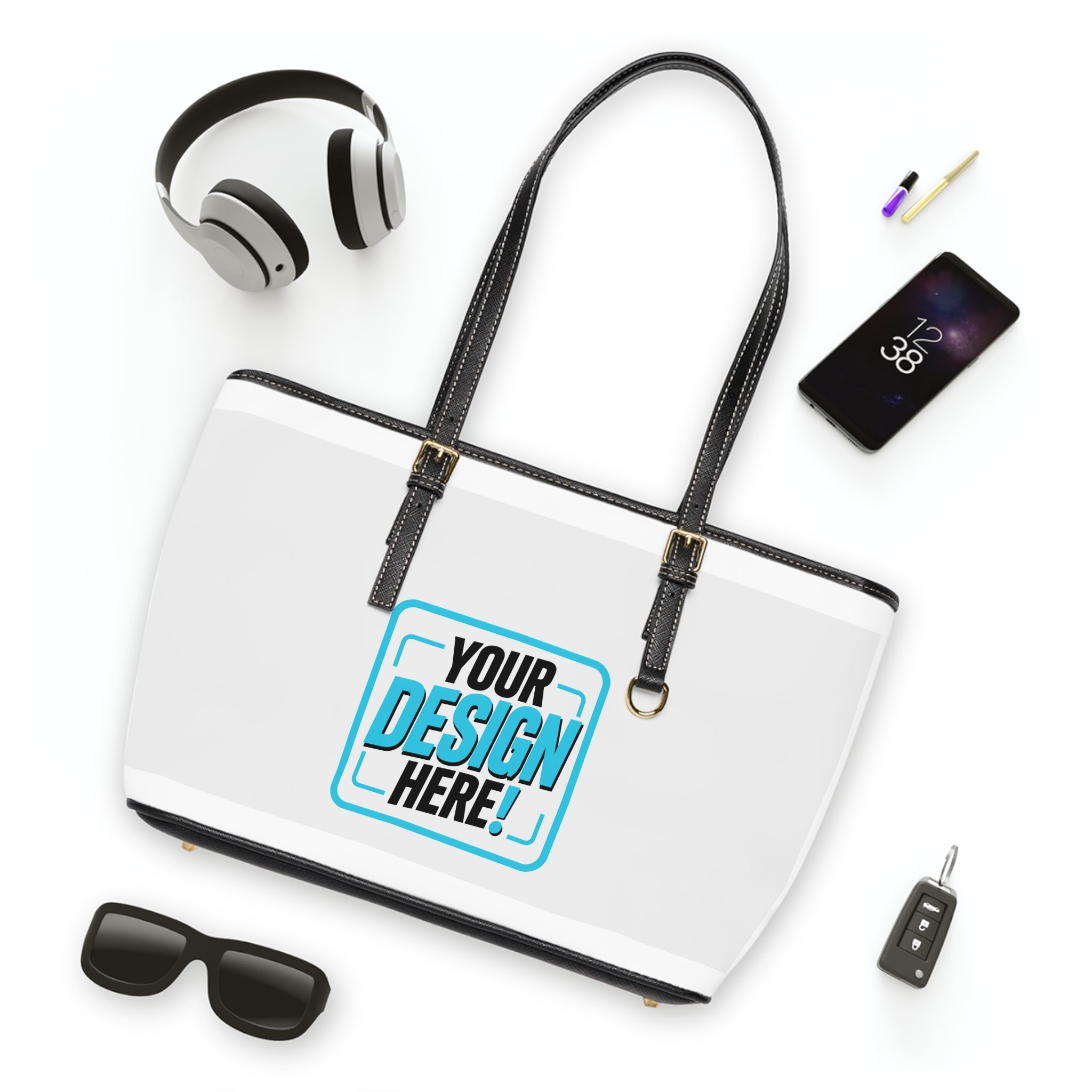 PU Leather Shoulder Bag