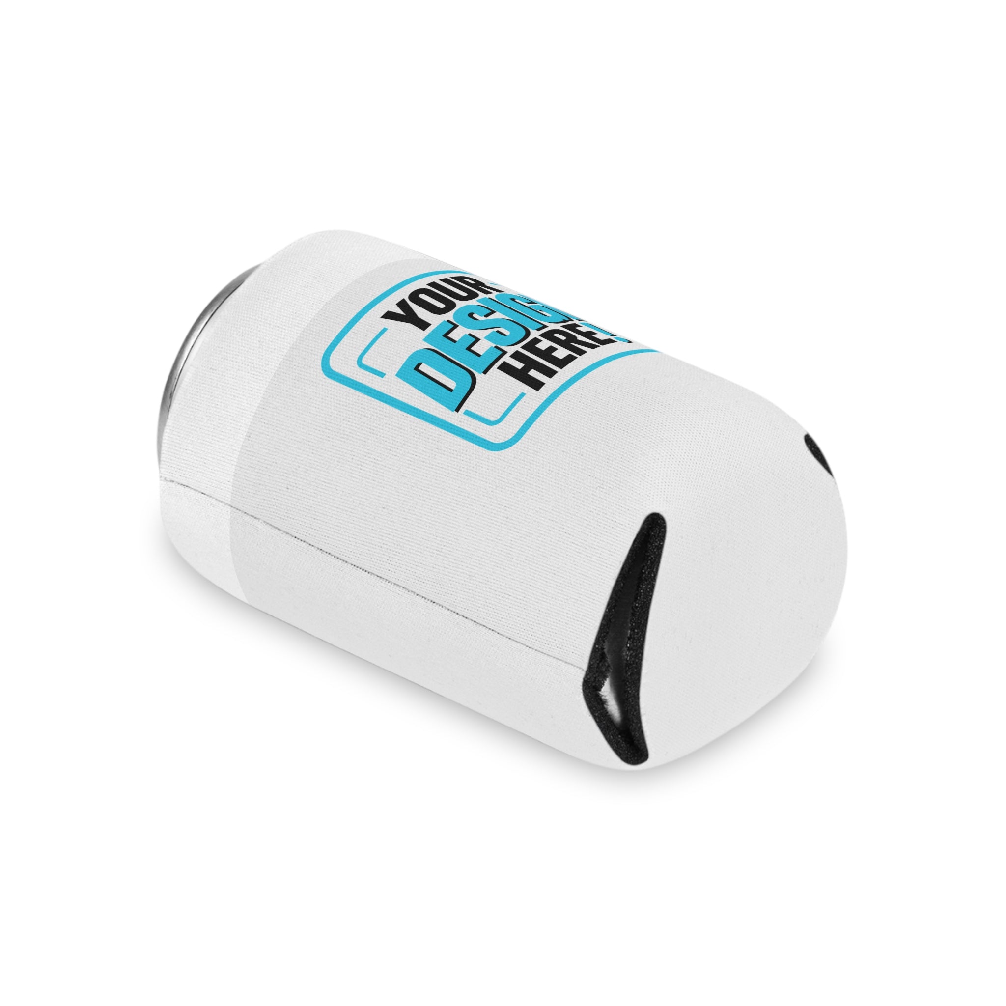 Blank White Can Cooler - Slim Foam Koozie for Cans