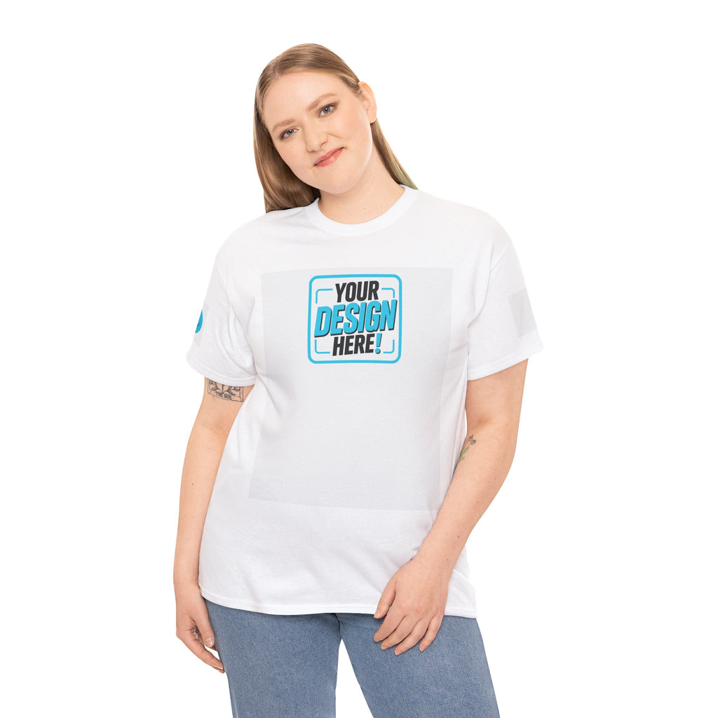 Unisex Heavy Cotton Tee | Fabric weight 180 g/m²
