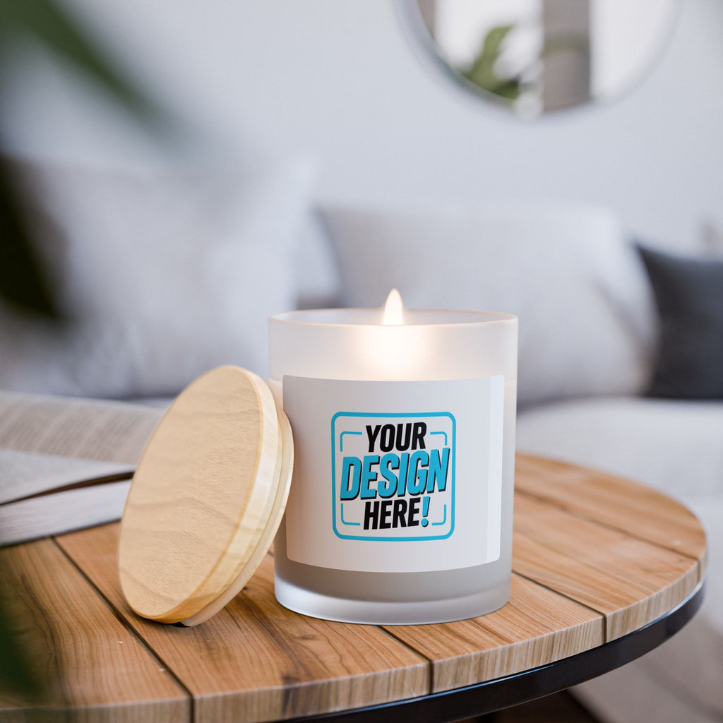 Frosted Glass Candle — 11oz