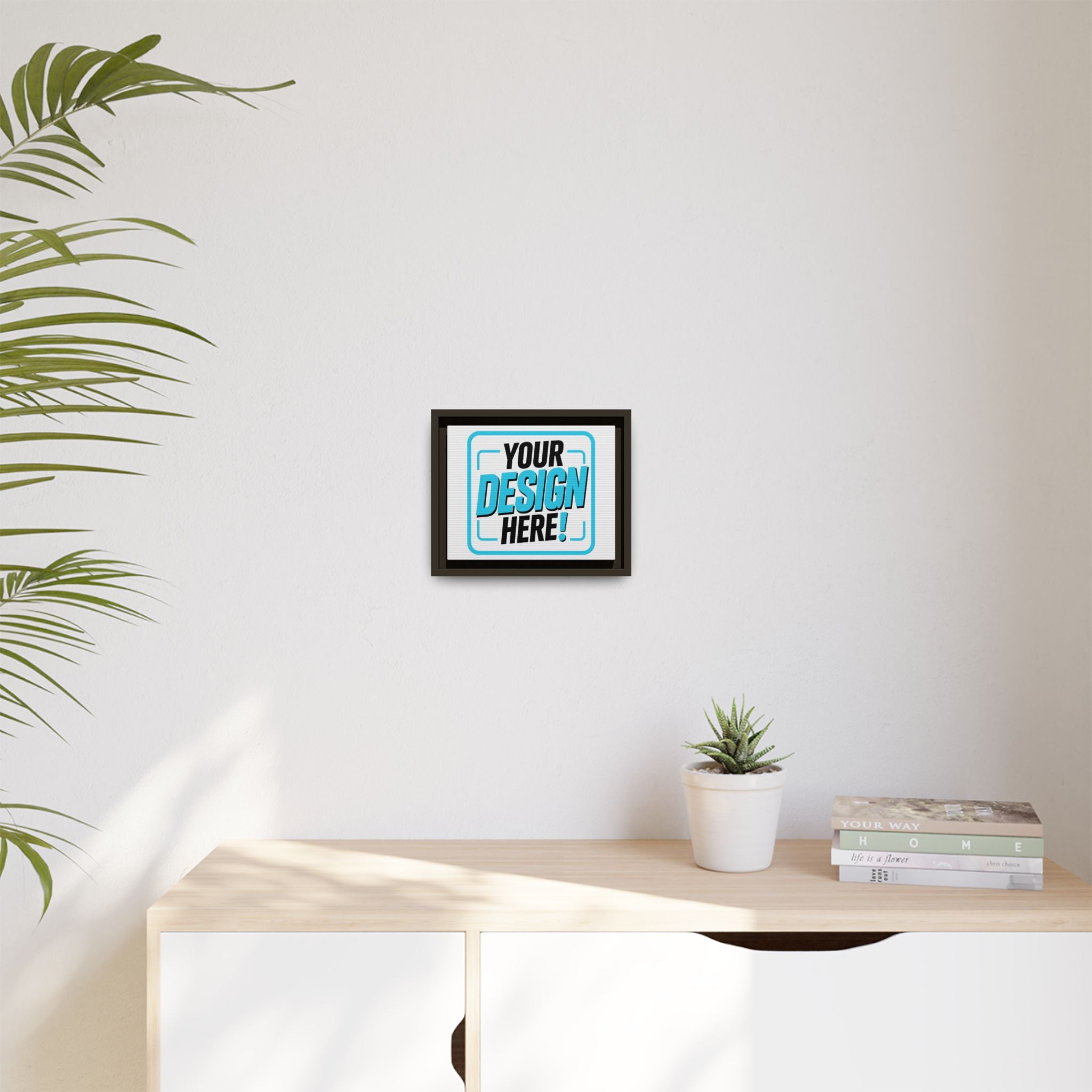 Framed Matte Canvas Wall Art