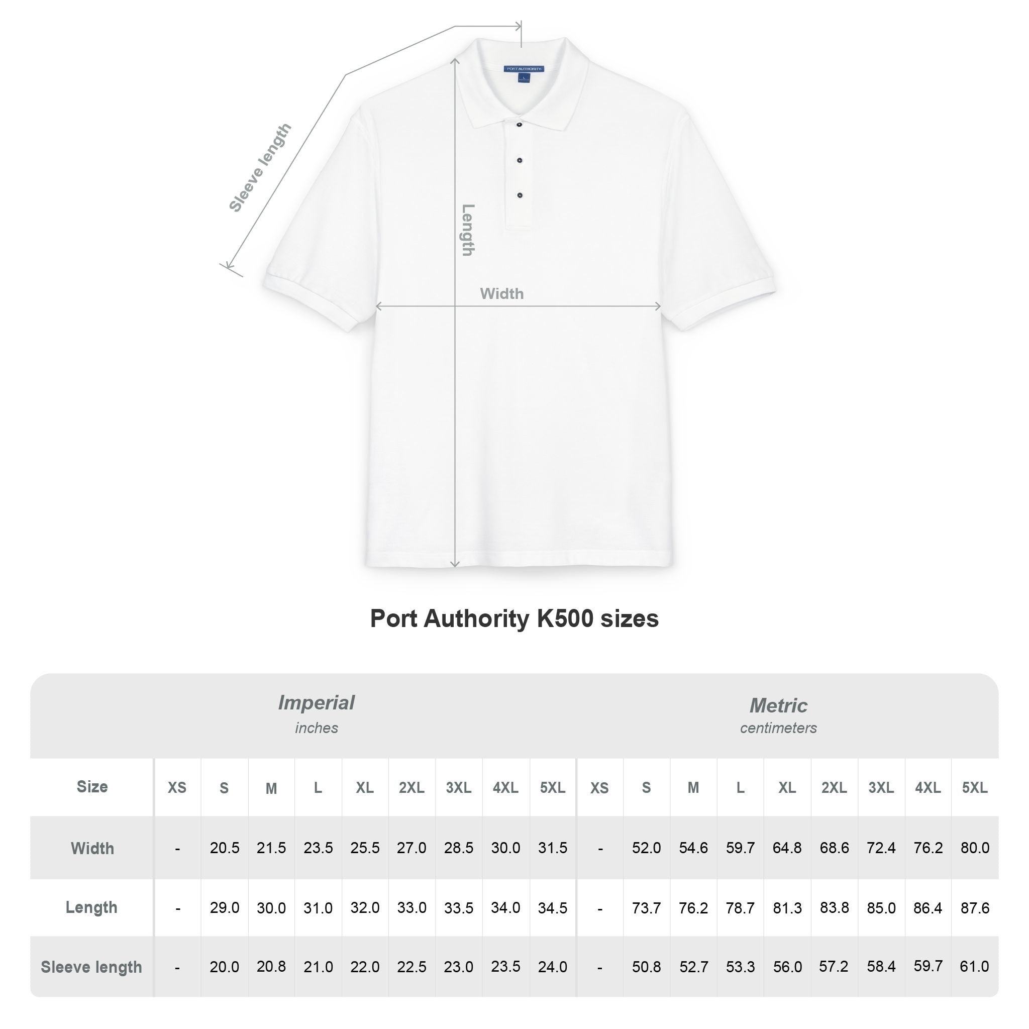 Unisex Polo Shirt (Embroidery)