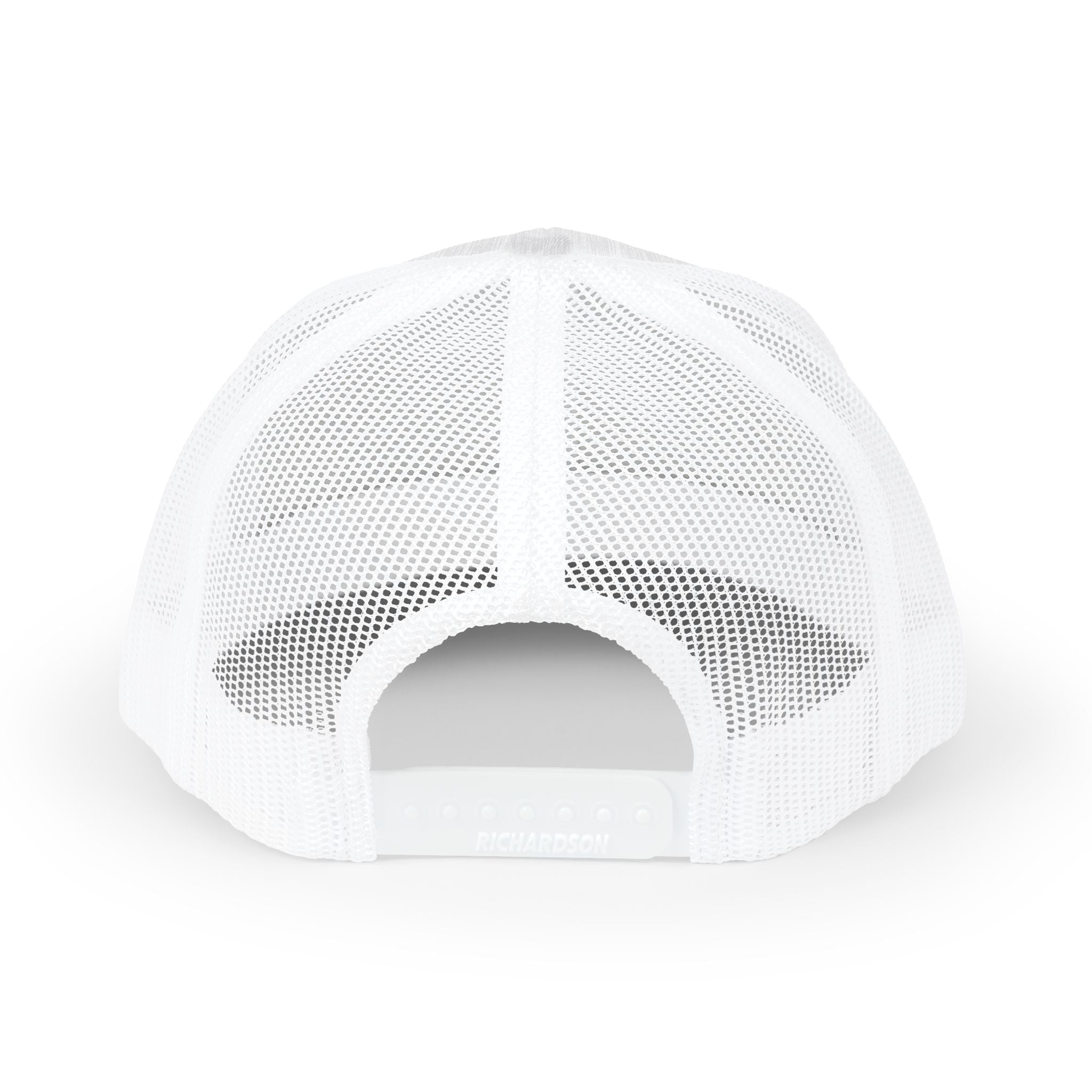 White Trucker Snapback Cap